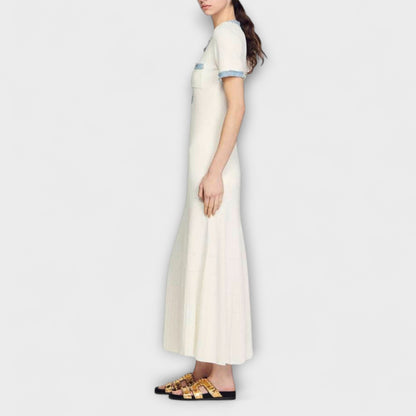 Alecia - Strukturiertes Maxikleid